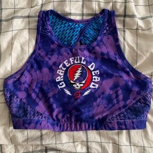 Peloton Grateful Dead sports bra size M